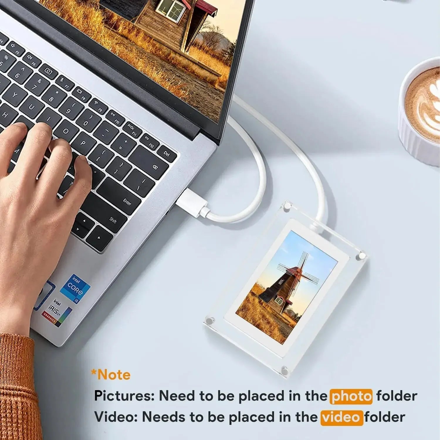 Easy Frame™ Digital Photo Frame